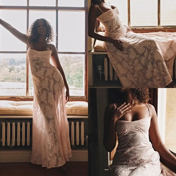 House of CB Seren Light Pink Dress - Picture 2 of 11